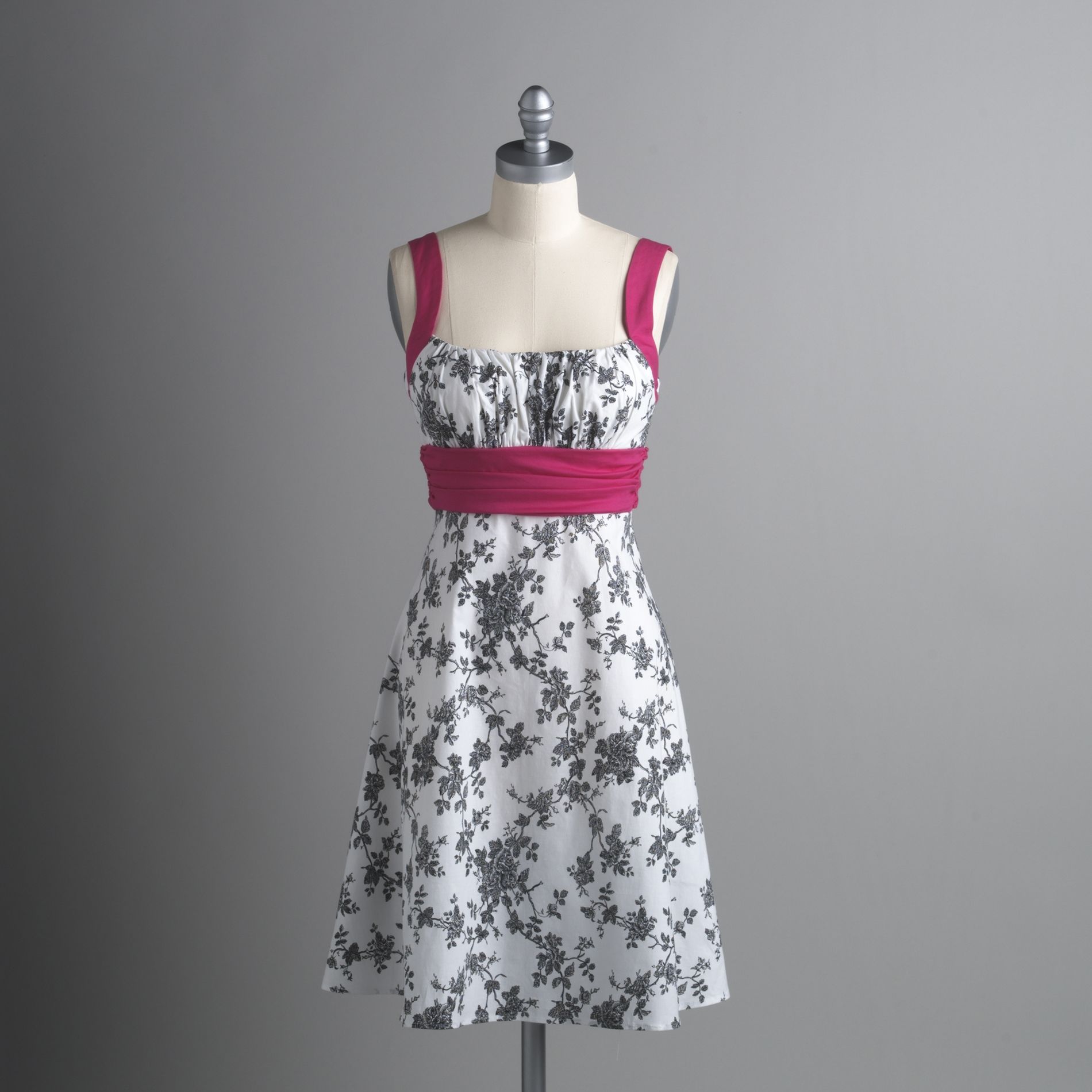 Bee Darlin Sleeveless Floral Print Dress
