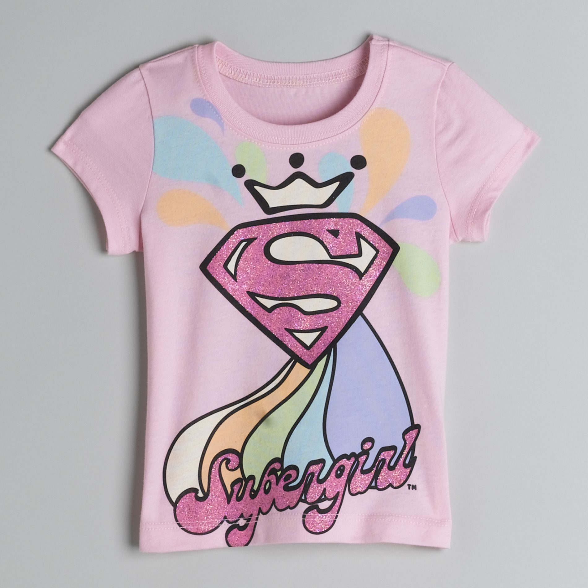 DC Comics Toddler Girl&#39;s Juice Supergirl Graphic Tee