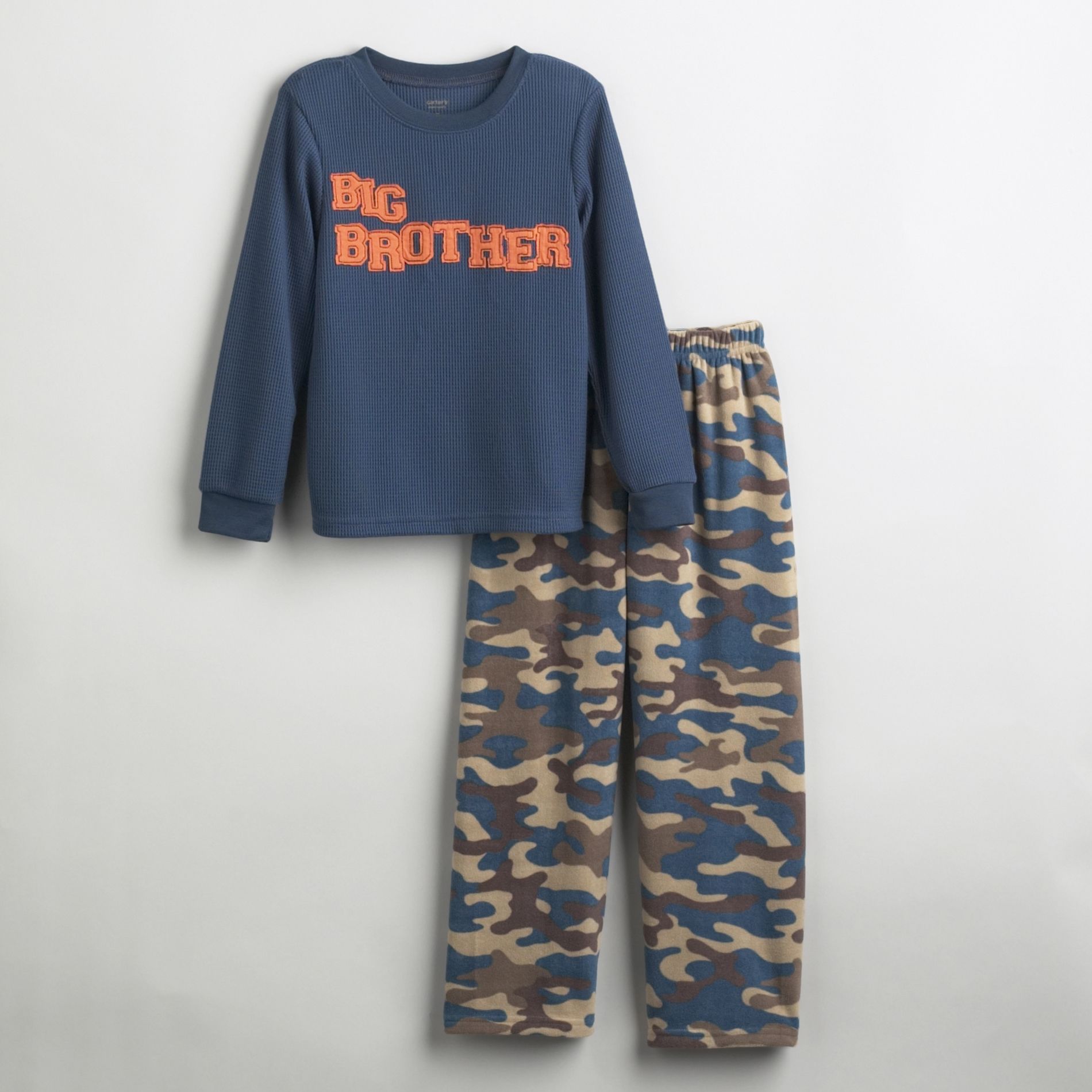 Carter's Boy&#39;s 4-7 Big Brother Fleece Pajamas
