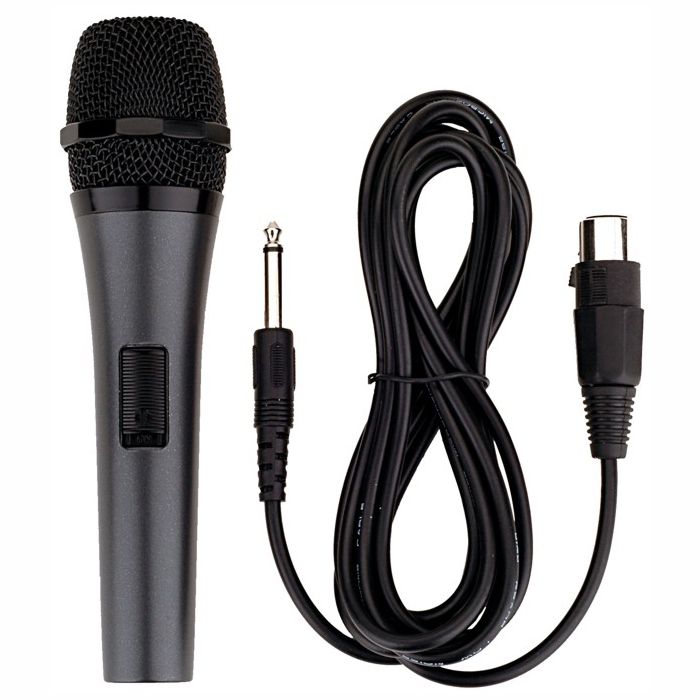 Karaoke USA M189  Professional Dynamic Microphone with Detachable Cord