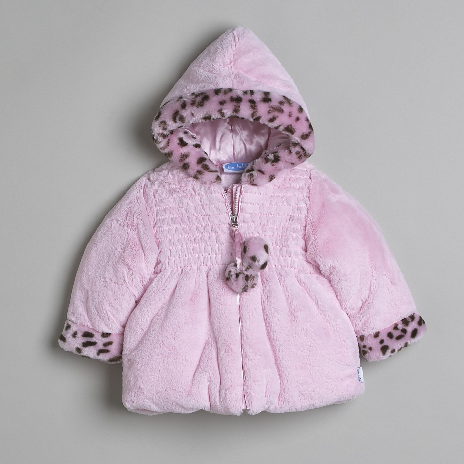 Bon Bebe Infant Girls' Winter Jacket Faux fur