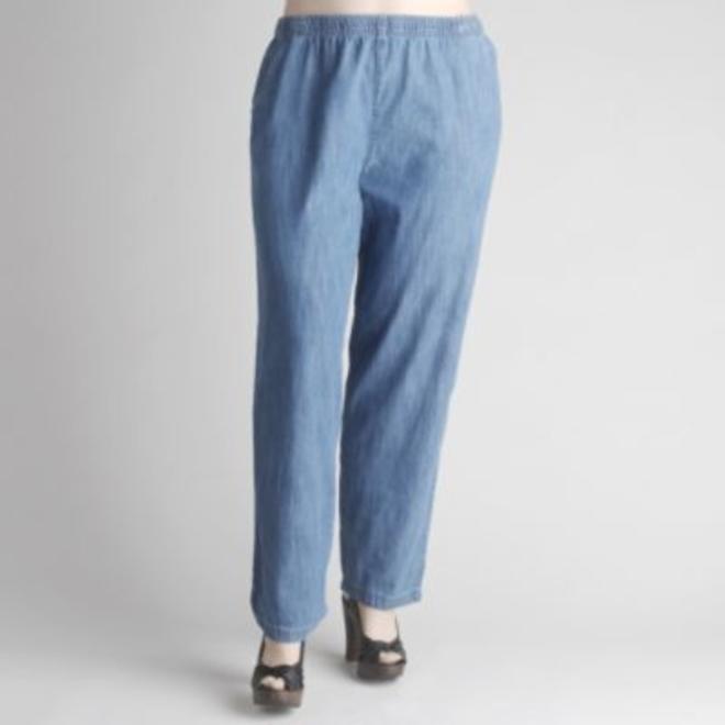 Laura Scott Women's Pull-On Denim Jeans