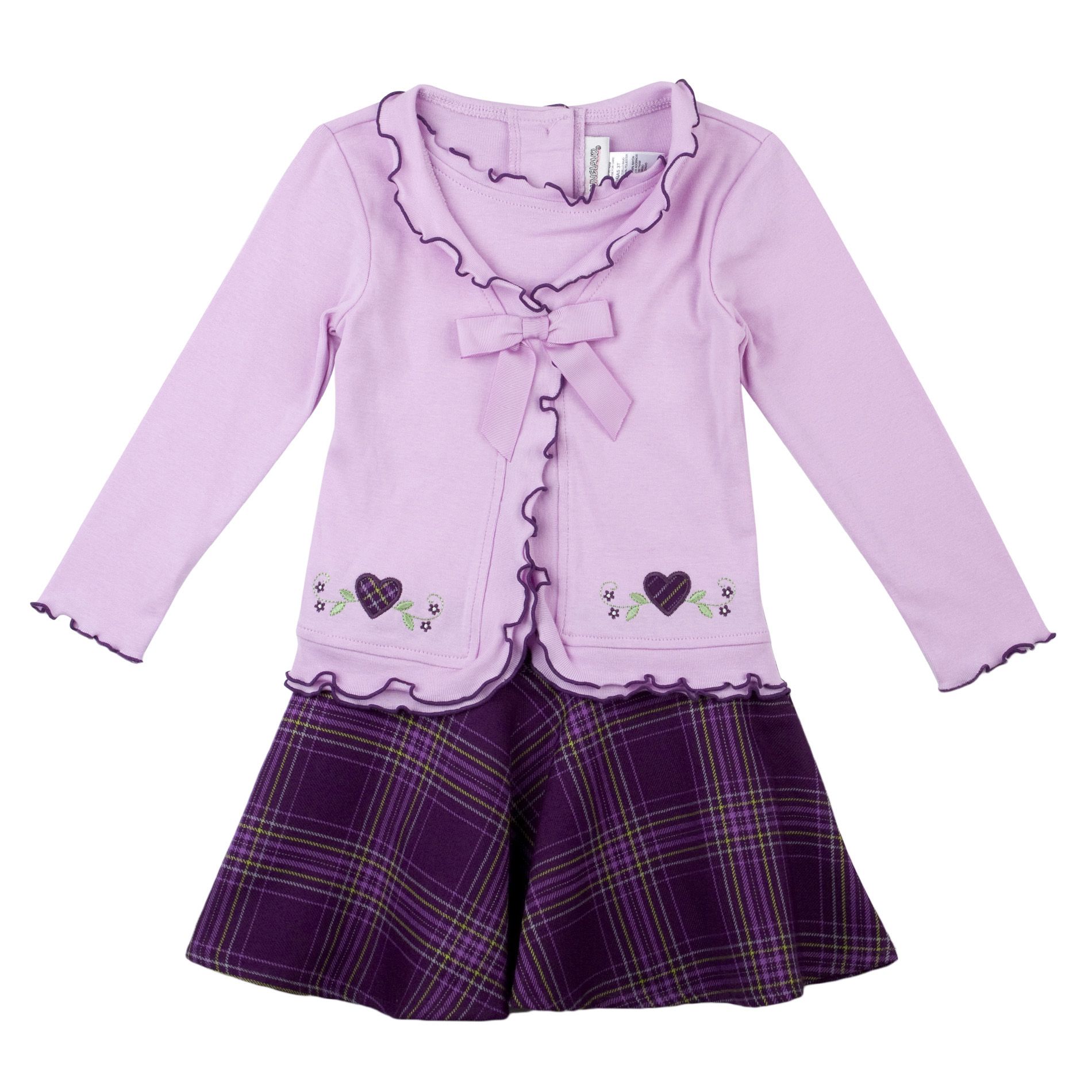 Youngland Toddler Girl&#39;s Faux Jacket Dress