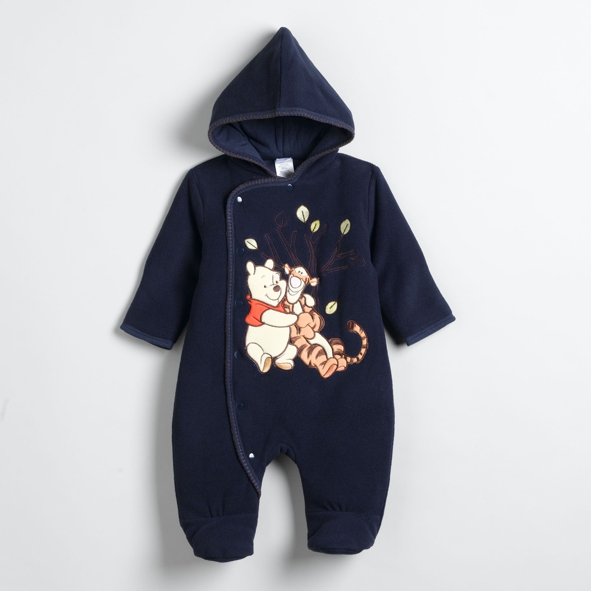 Disney Newborn Boy's Pooh & Tigger Friends Pram Suit