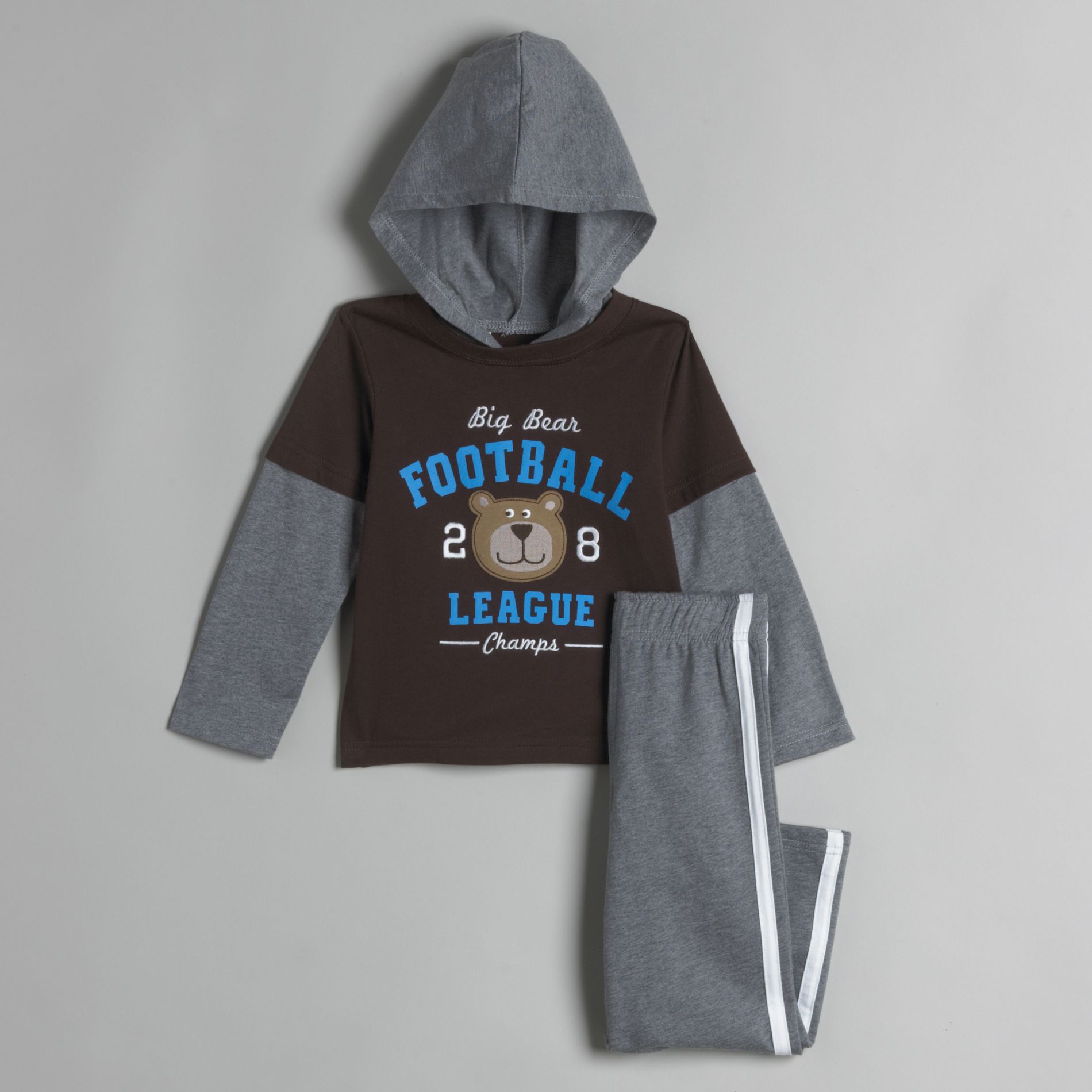 Carter's Infant Boy&#39;s Bear Graphic Hoodie And French Terry Pant