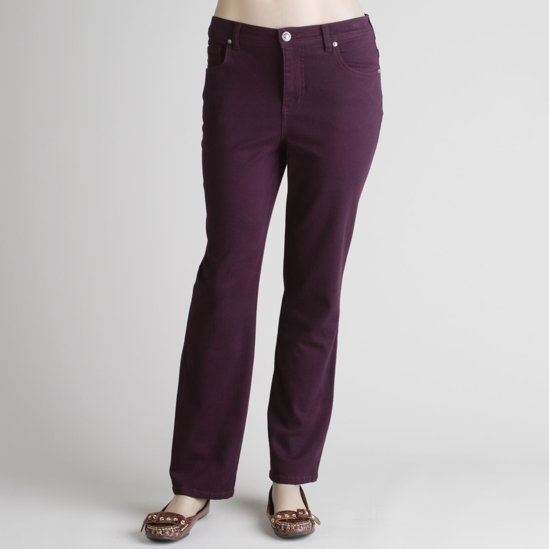 Gloria Vanderbilt Women's Petite  Amanda Fit Color Jeans - average inseam