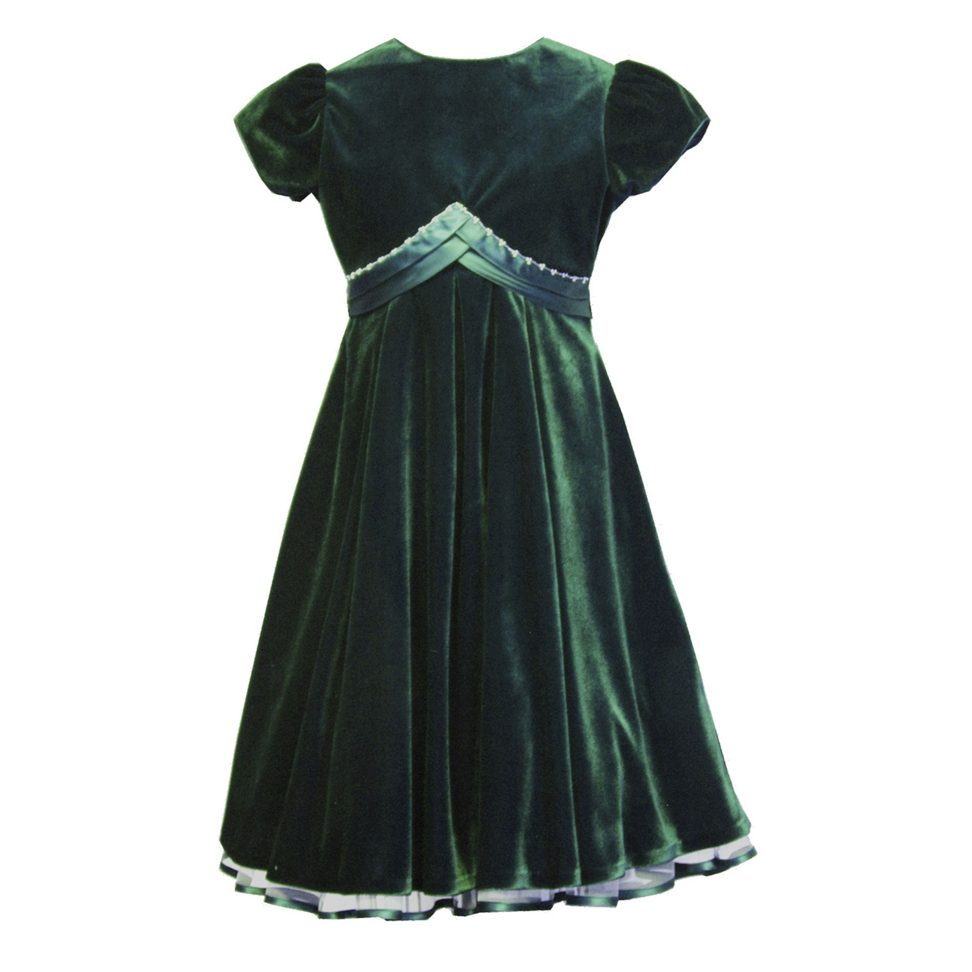 Rare Too Girl&#39;s 4-6x Short Sleeve Velour Dress