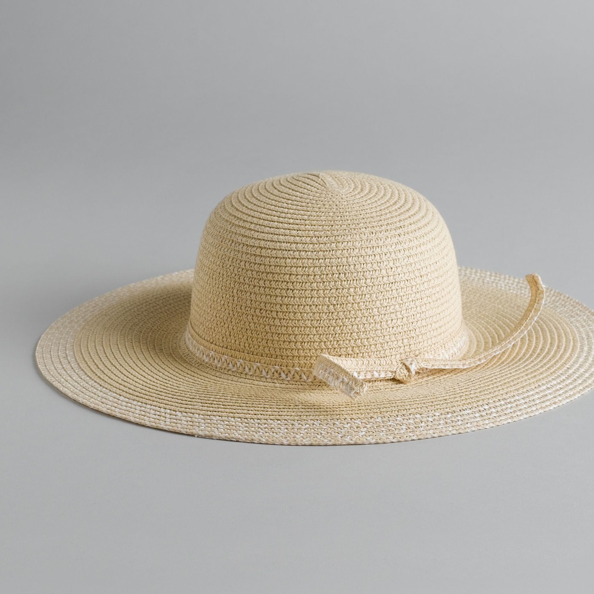 Jaclyn Smith Women's Swinger Two-tone Straw Hat