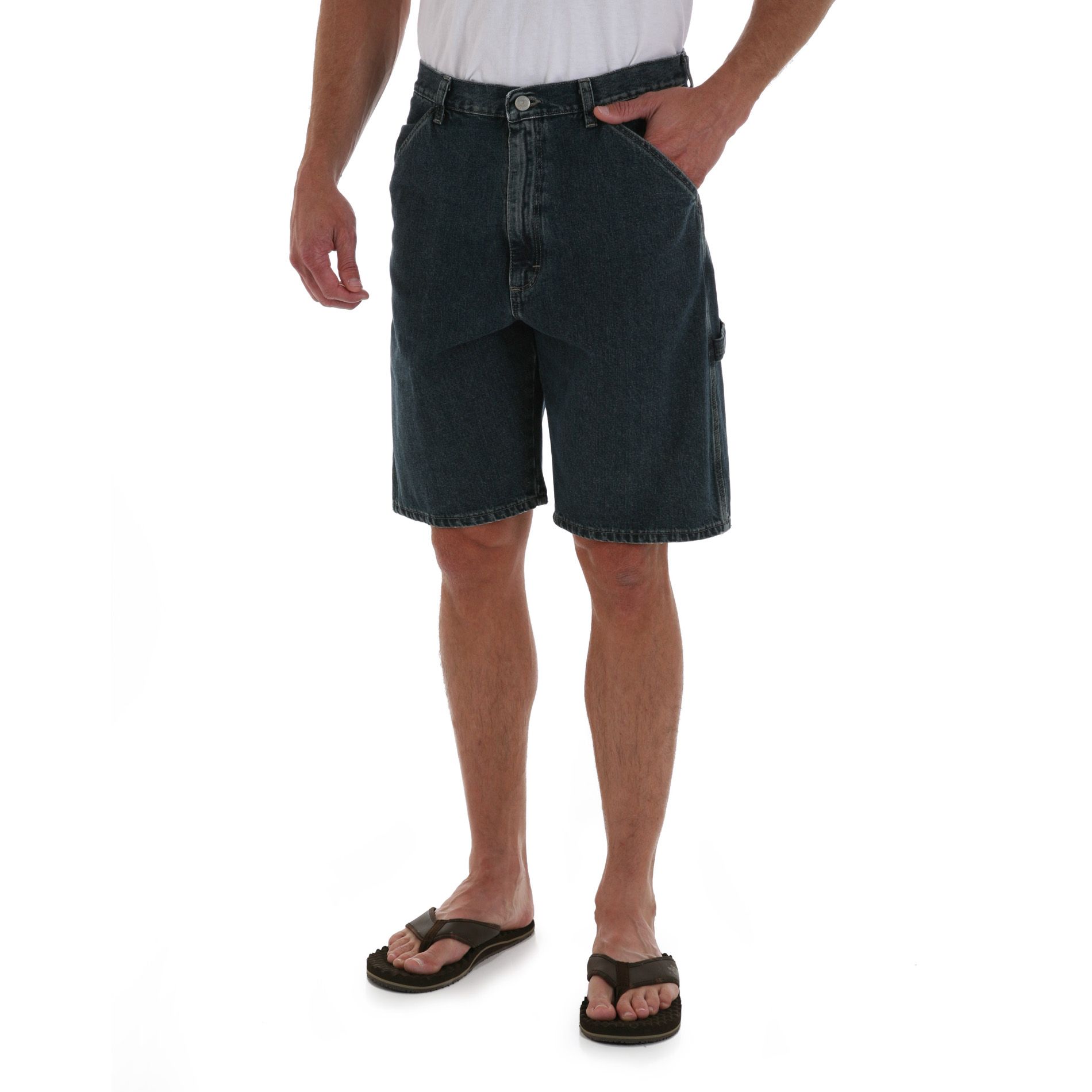 Wrangler Men's Big & Tall Carpenter Denim Shorts