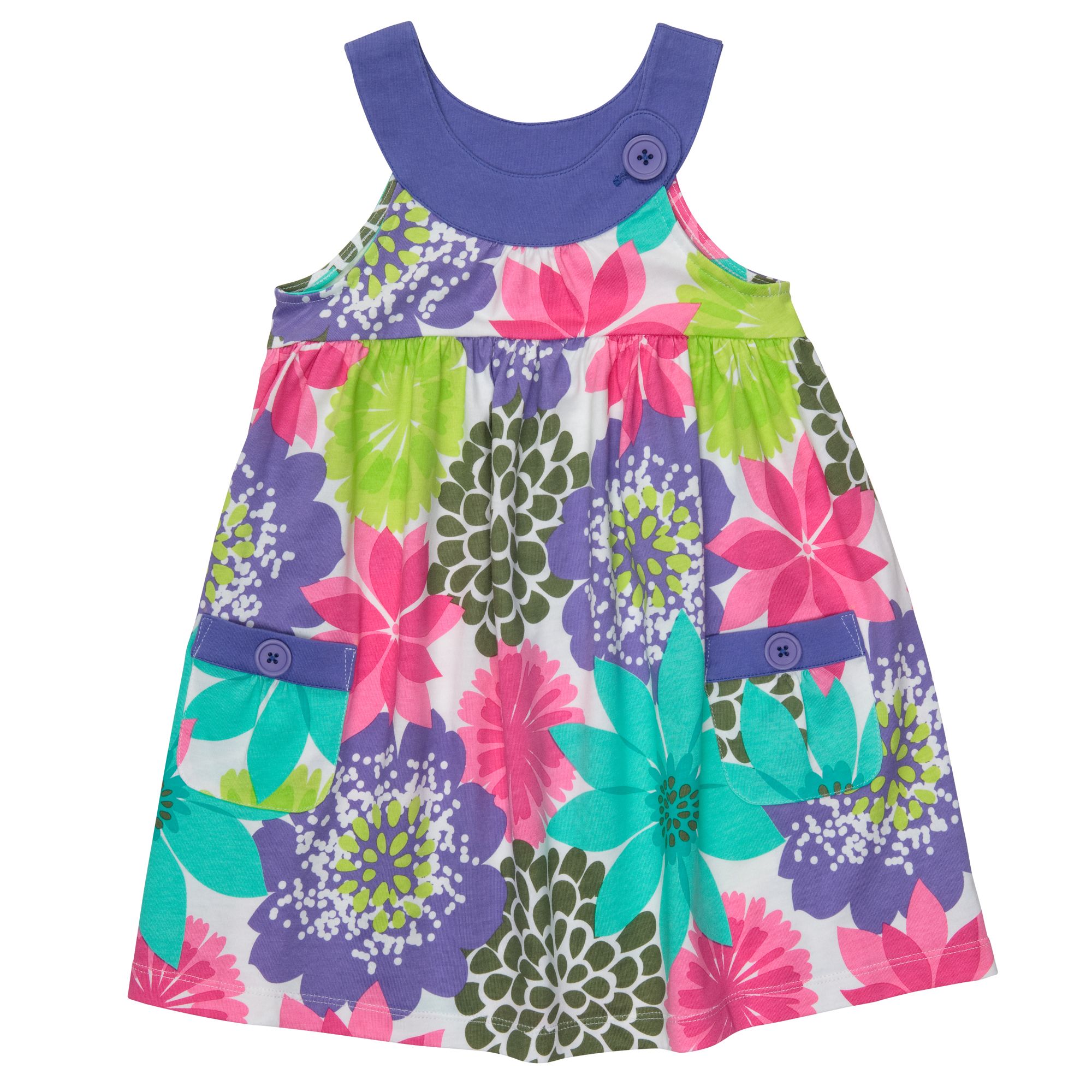 Carter's Toddler Girl&#39;s Sleeveless Floral Print Dress