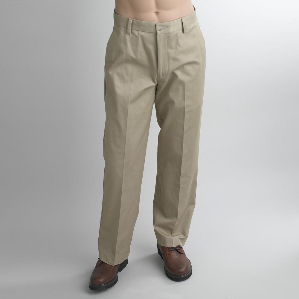 Dockers Men's Iron Free Classic Fit Flat Front Pants