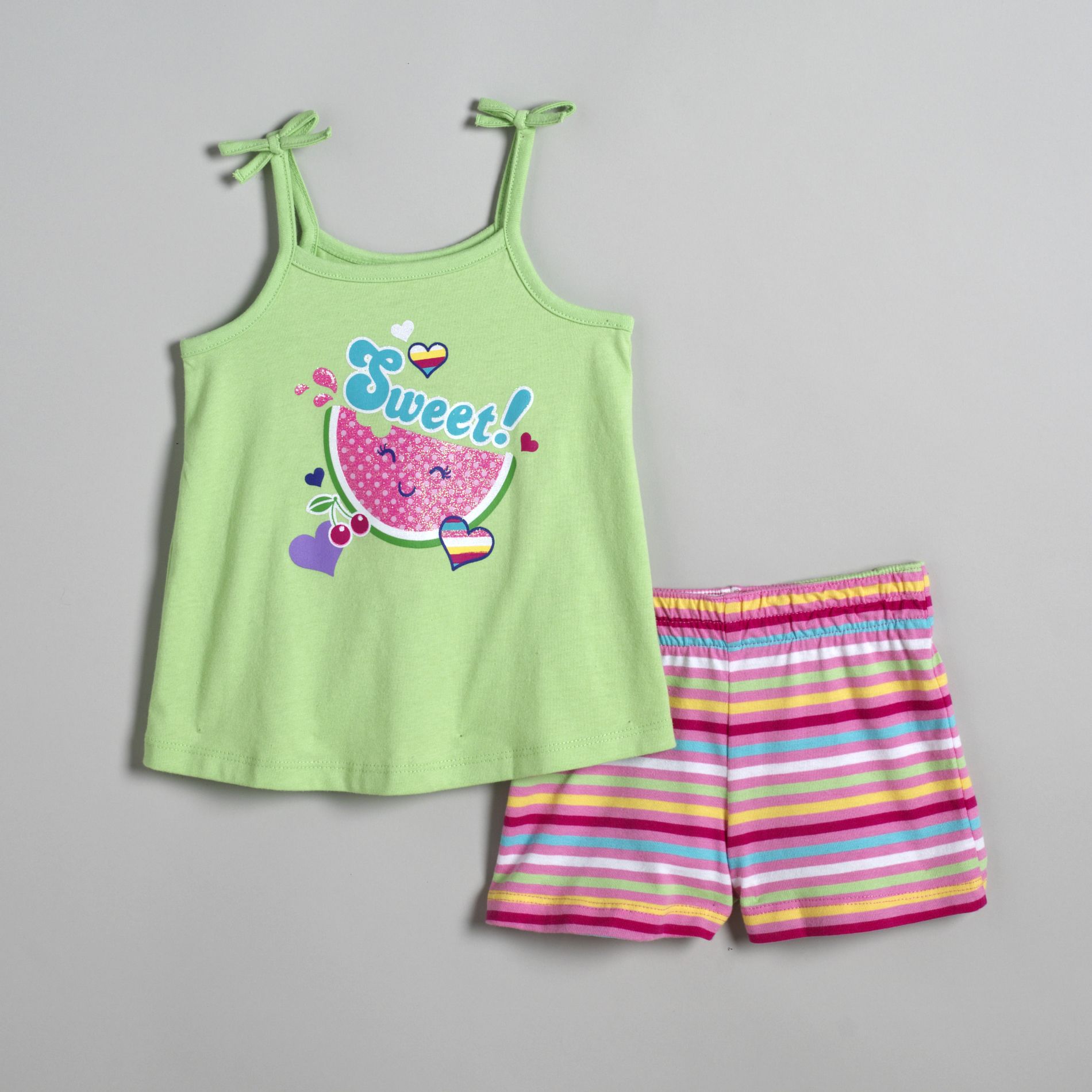 WonderKids Infant & Toddler Girl's Sunshine Babydoll Tank Set