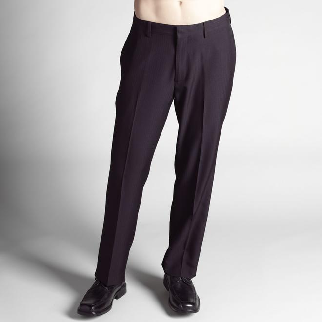 John Henry Men's Flat Front Dress Pants