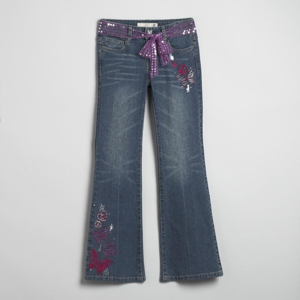 Route 66 Girl's Embellished Jeans