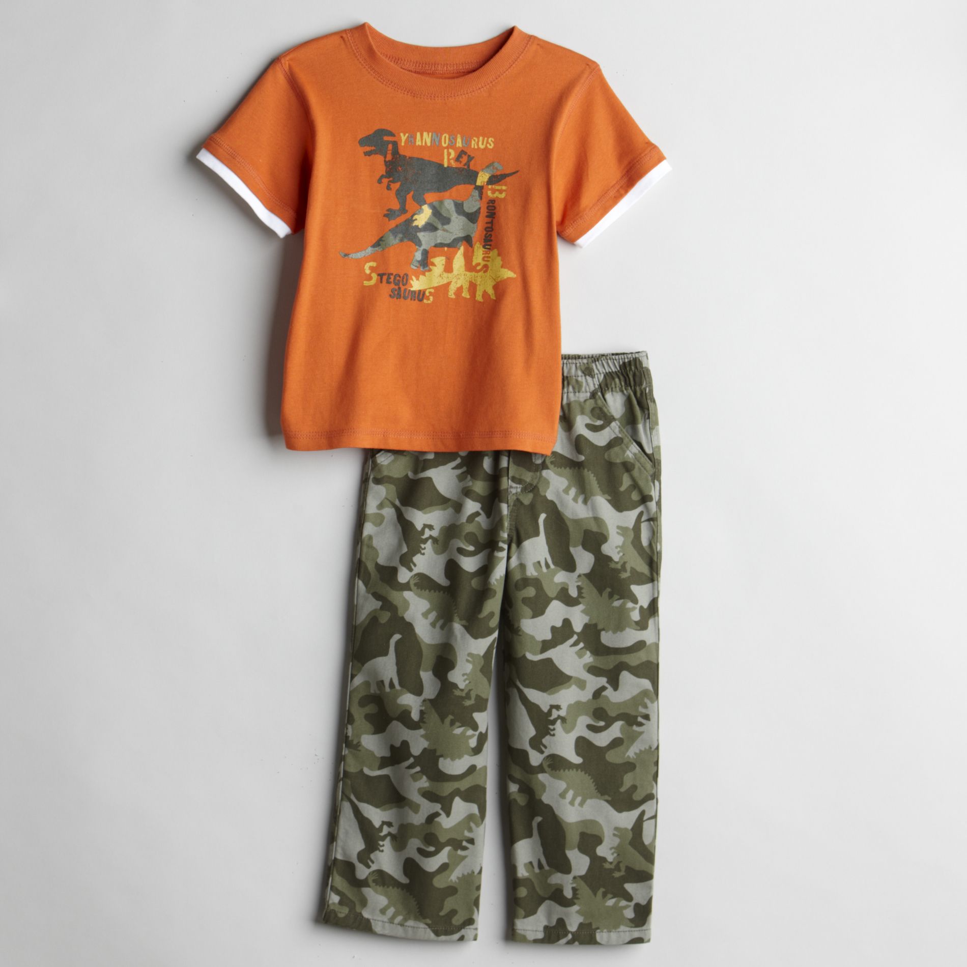 WonderKids Infant & Toddler Boy's Two-Piece T-Shirt and Pants Set