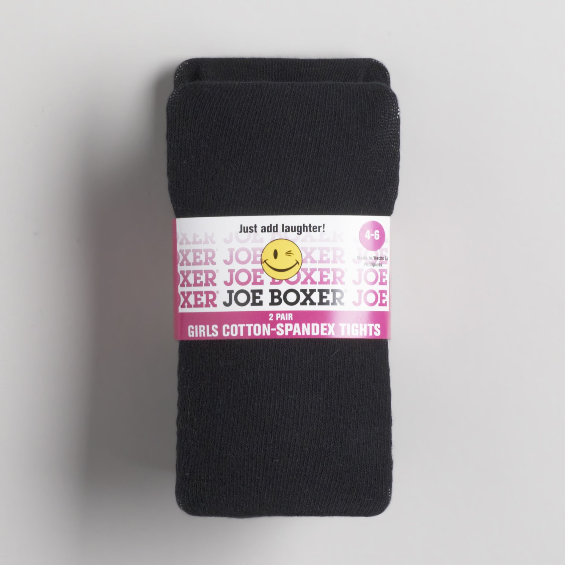 Joe Boxer Girl&#39;s 4-10 Solid Knit Tights