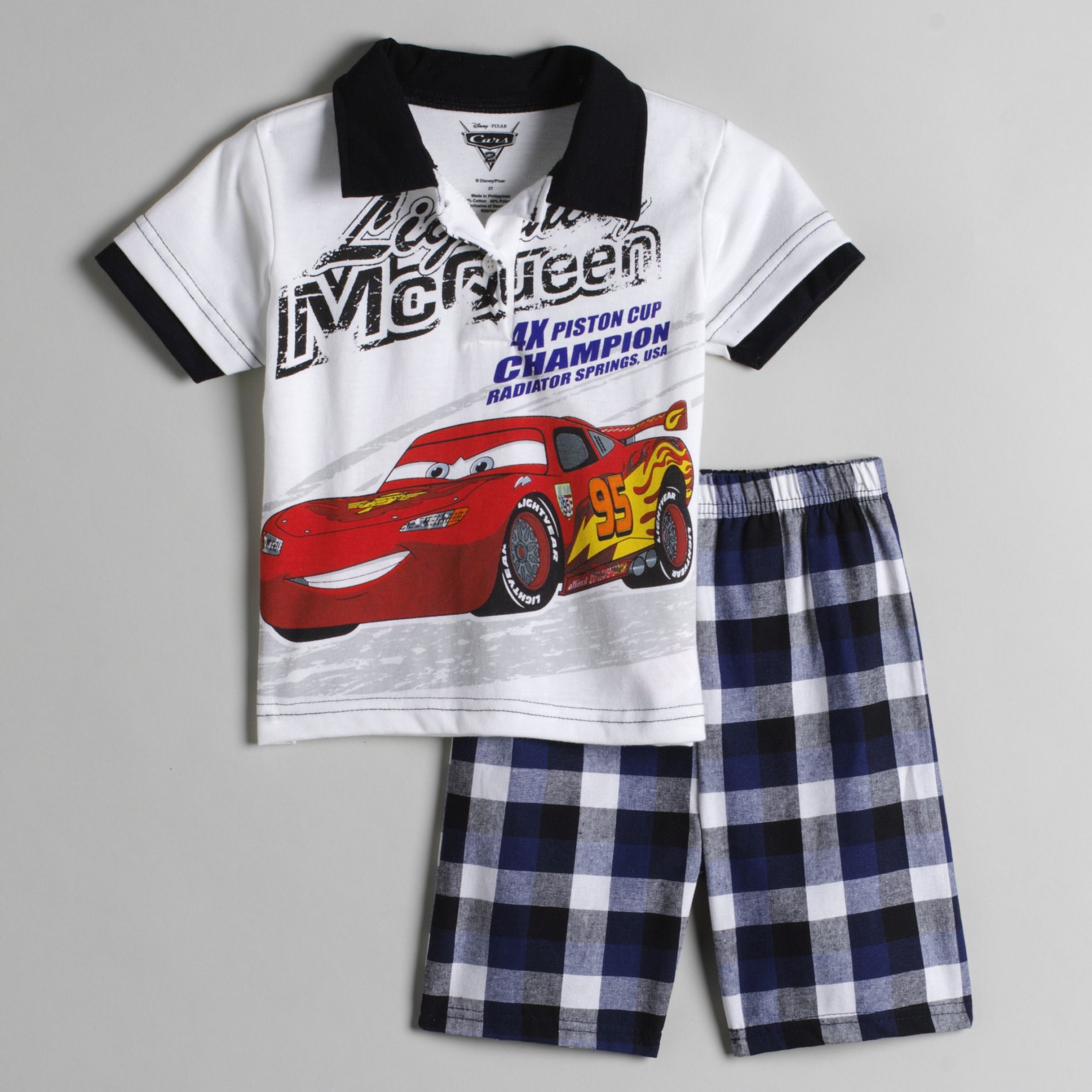 Pixar Infant & Toddler Boy&#39;s Cars 2 Shirt & Short Set