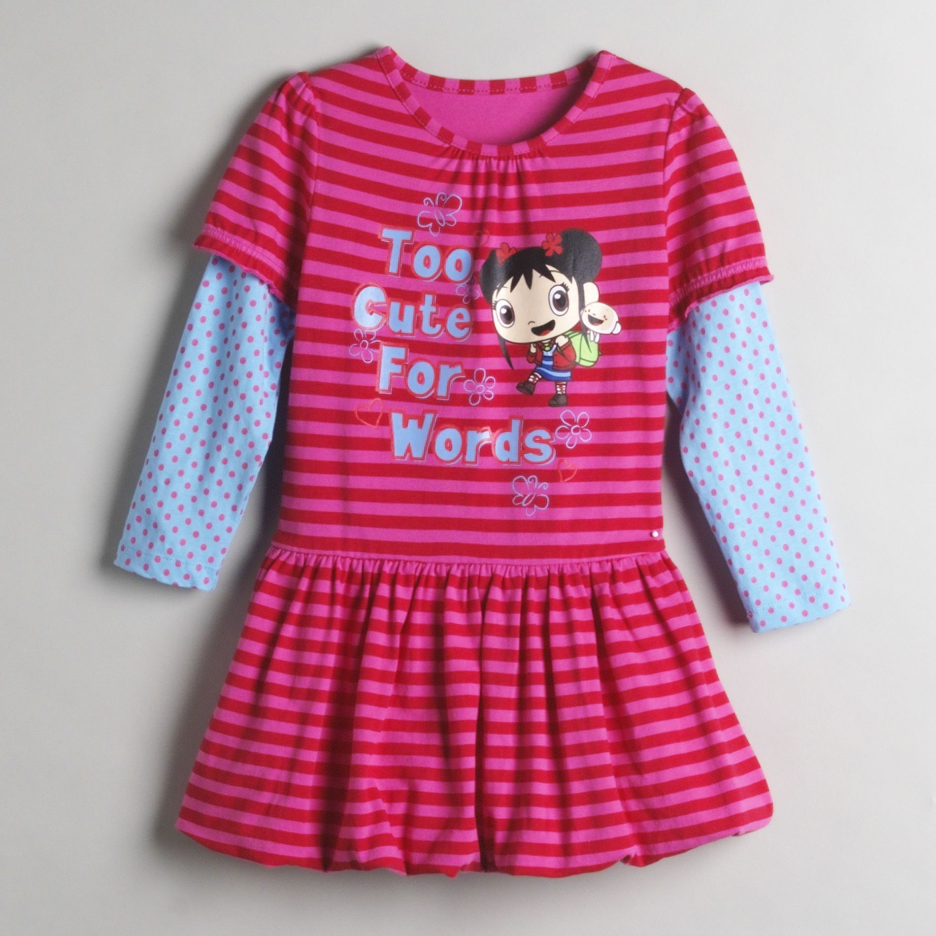 Nickelodeon Infant and Toddler Kai Lan Hearts Dress