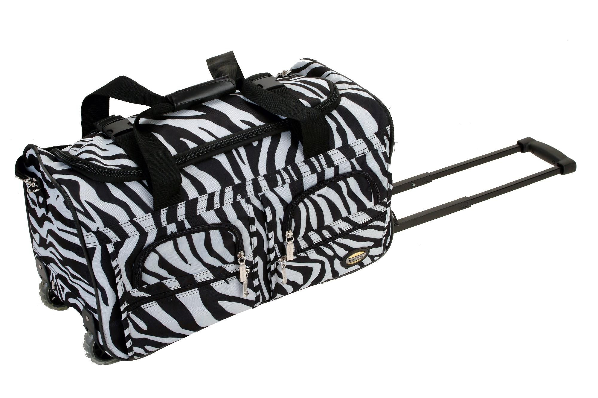 Rockland Fox Luggage 22" ROLLING DUFFLE BAG