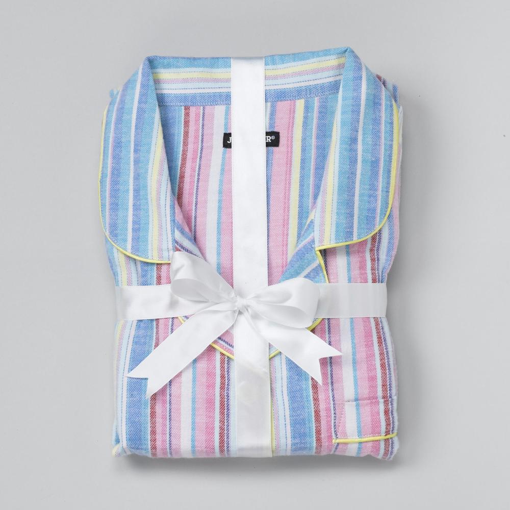 Joe Boxer Women's Flannel Plaid Pajama Set
