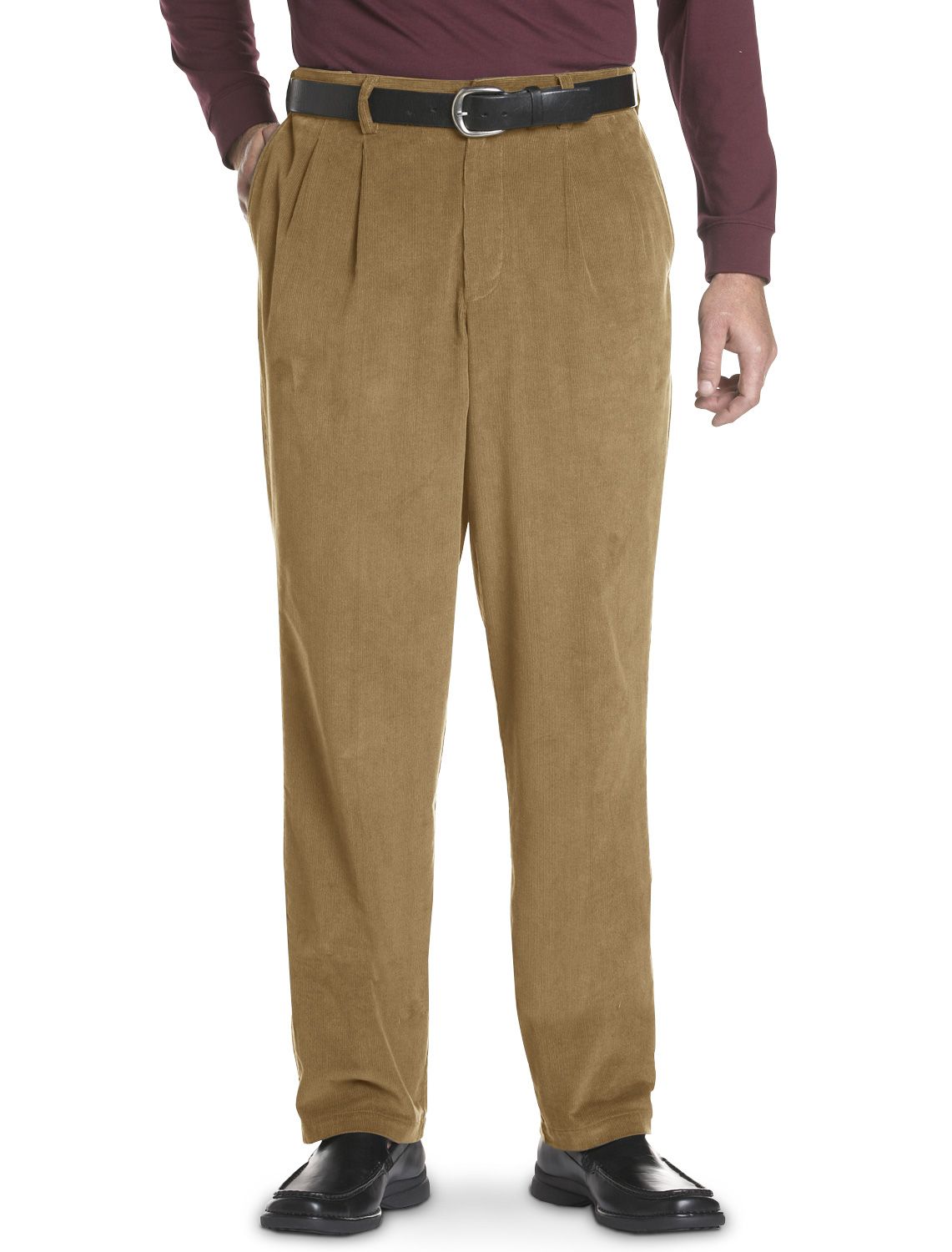 Oak Hill Waist-Relaxer® Pleated Corduroy Pants | Shop Your Way: Online ...