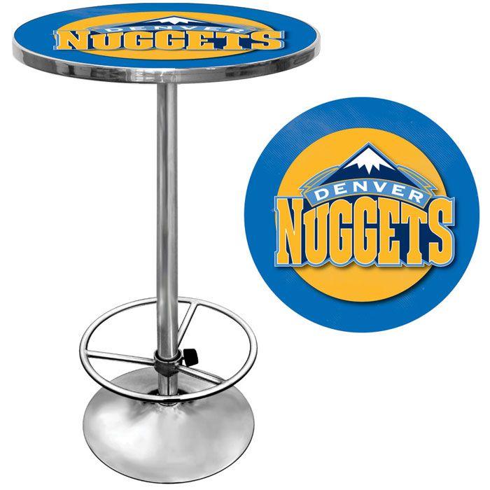 NBA(CANONICAL) Denver Nuggets  Chrome Pub Table