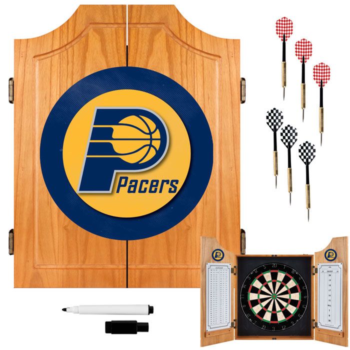 NBA(CANONICAL) Indiana Pacers  Wood Dart Cabinet Set
