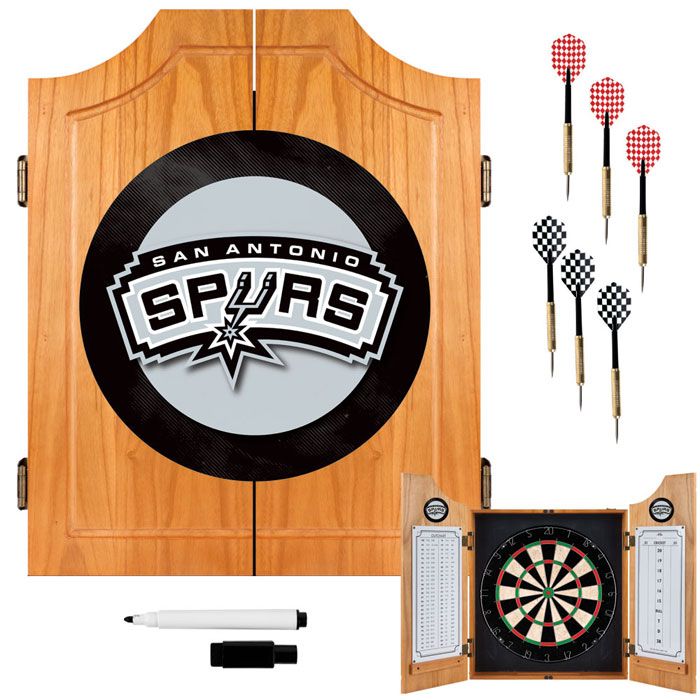 NBA(CANONICAL) San Antonio Spurs  Wood Dart Cabinet Set