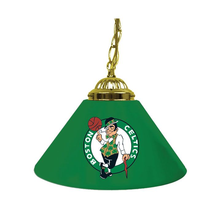 NBA Boston Celtics 14 inch Single Shade Bar Lamp