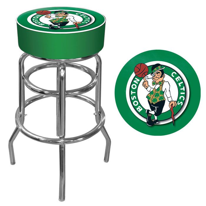 NBA(CANONICAL) Boston Celtics Padded Swivel Bar Stool
