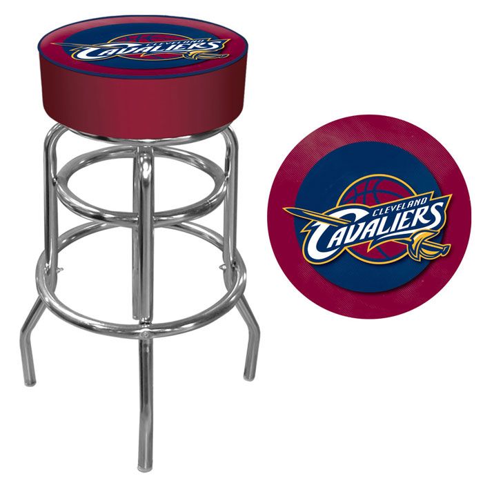 NBA(CANONICAL) Cleveland Cavaliers Padded Swivel Bar Stool