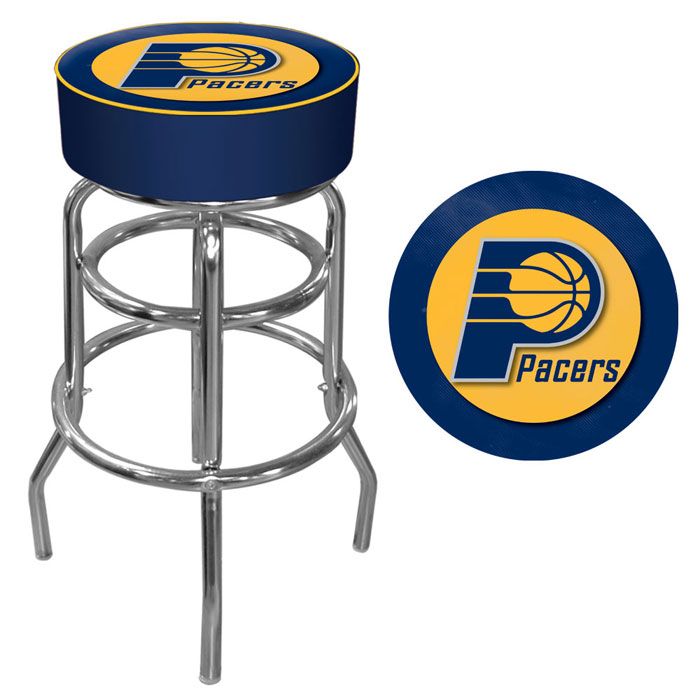 NBA(CANONICAL) Indiana Pacers Padded Swivel Bar Stool