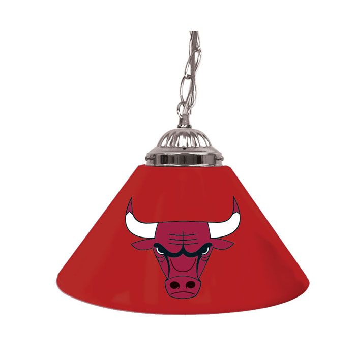 NBA Chicago Bulls 14 inch Single Shade Bar Lamp
