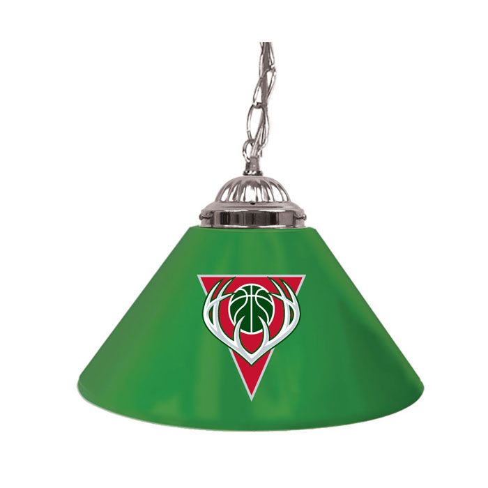 NBA Milwaukee Bucks 14 inch Single Shade Bar Lamp