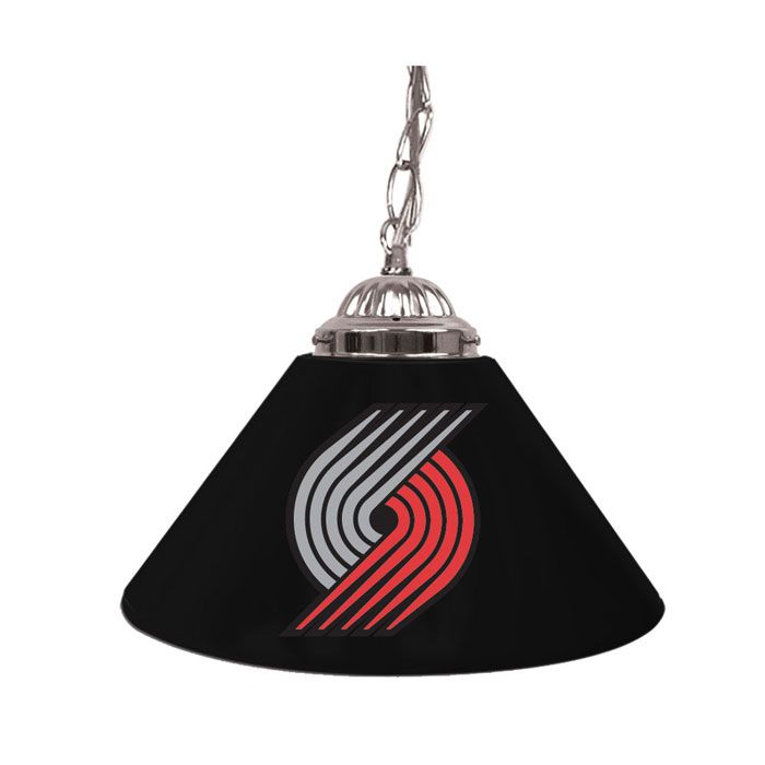NBA Portland Trail Blazers 14 inch Single Shade Bar Lamp