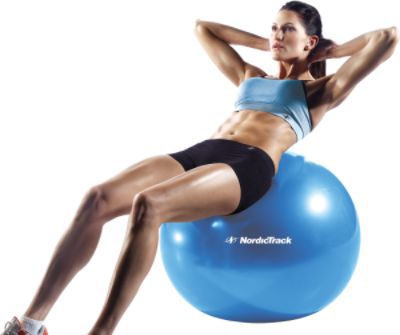 NordicTrack 65 cm Exercise Ball (Blue)