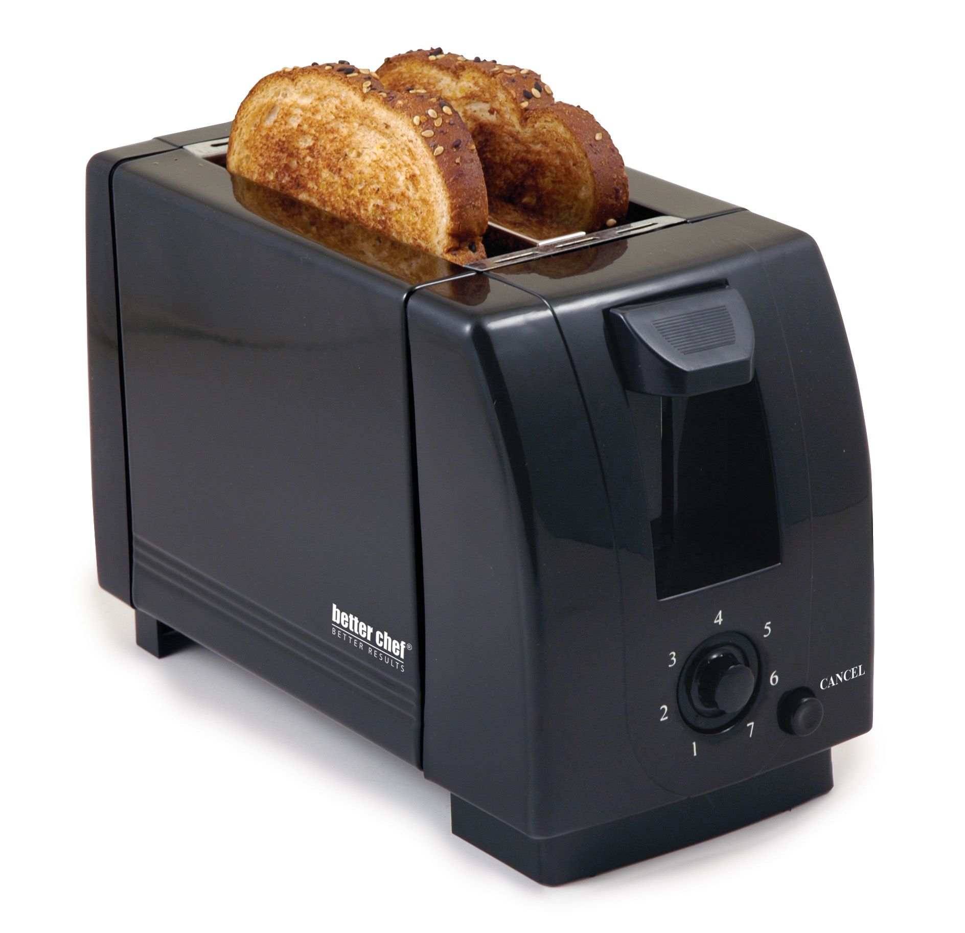 Better Chef IM-209B 2-Slice Toaster - Black