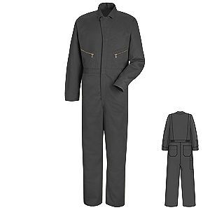 Red Kap Zip-Front Cotton Coverall