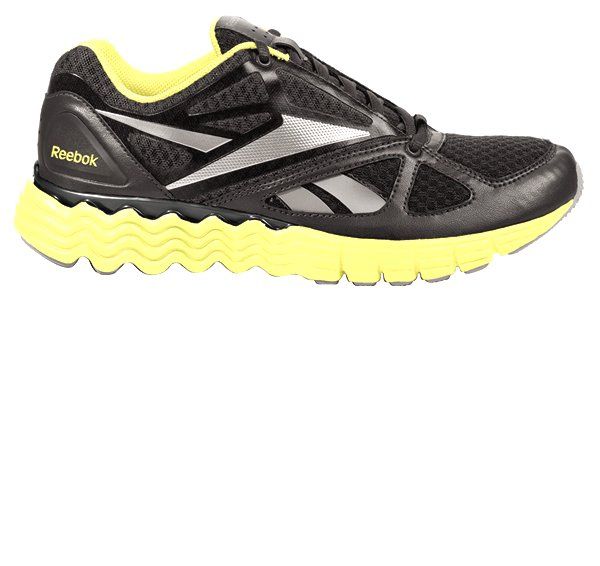 Reebok Women's Solar Vibe Running Athletic Shoe - Black/Yellow