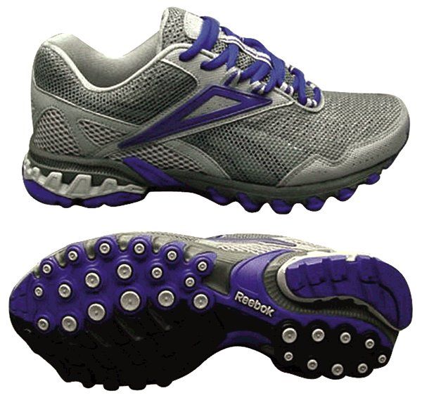 Reebok Women's Trail Mudslinger Athletic Shoe - Grey/Purple