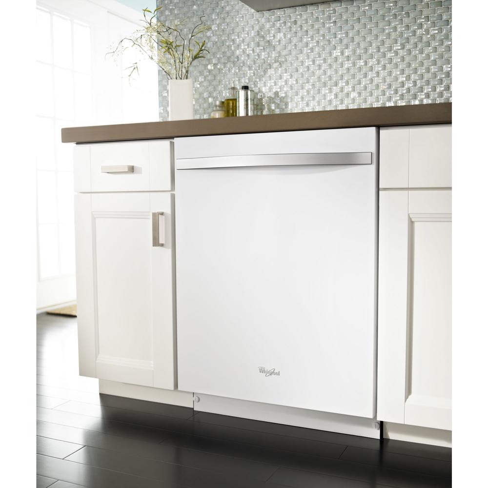 Whirlpool WDT910SAYH 24" Built-In Dishwasher w/ PowerScour&trade; Option - White Ice