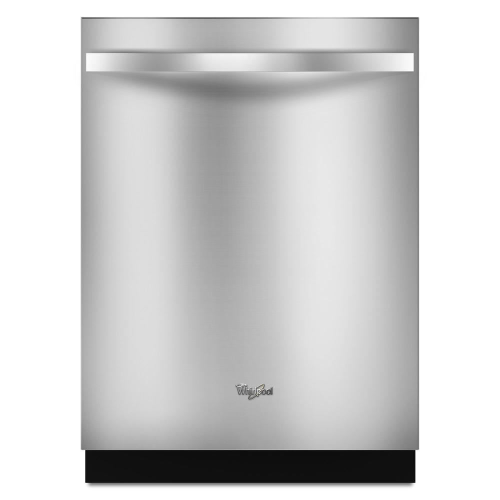 Whirlpool WDT790SAYM 24" Built-In Dishwasher w/ Top Rack Wash Option - Stainless Steel