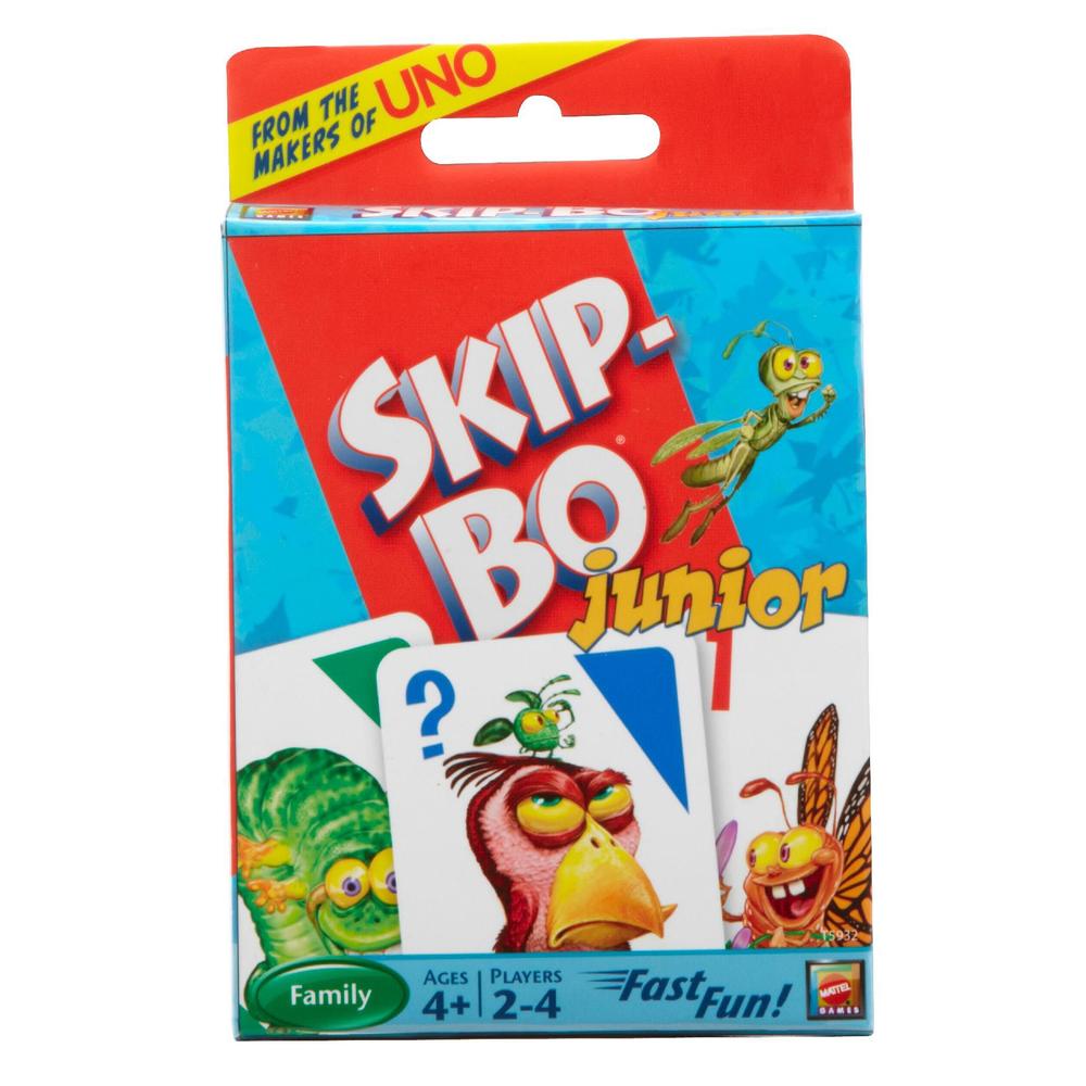 Mattel SKIPBO Junior Card Game