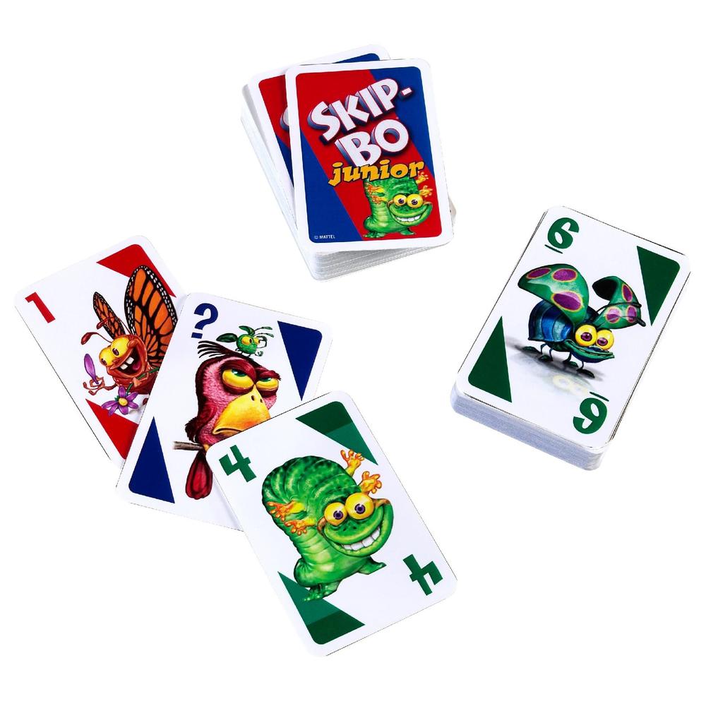 Mattel SKIPBO Junior Card Game