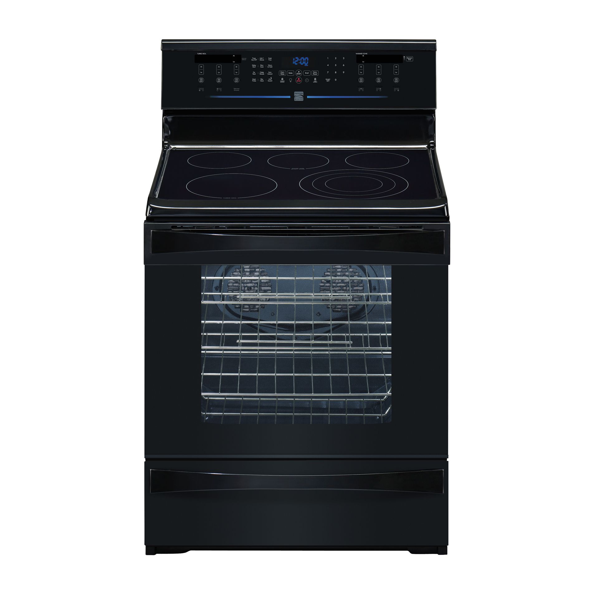 Elite Auto Credit >> Kenmore Elite 97109 6.1 cu. ft. Electric Range - Black Elite Auto Credit >> Kenmore Elite 97109 6.1 cu. ft. Electric Range - Black