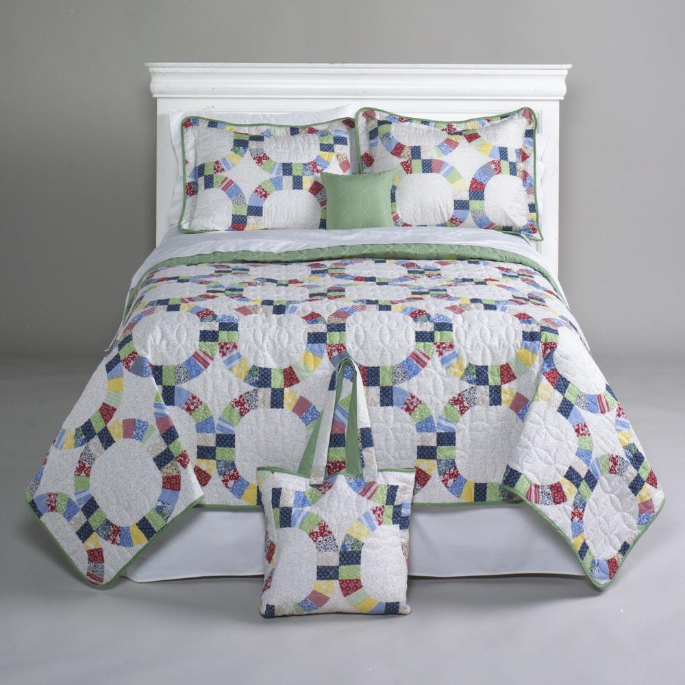 Essential Home Heirloom 5 Piece Quilt Set