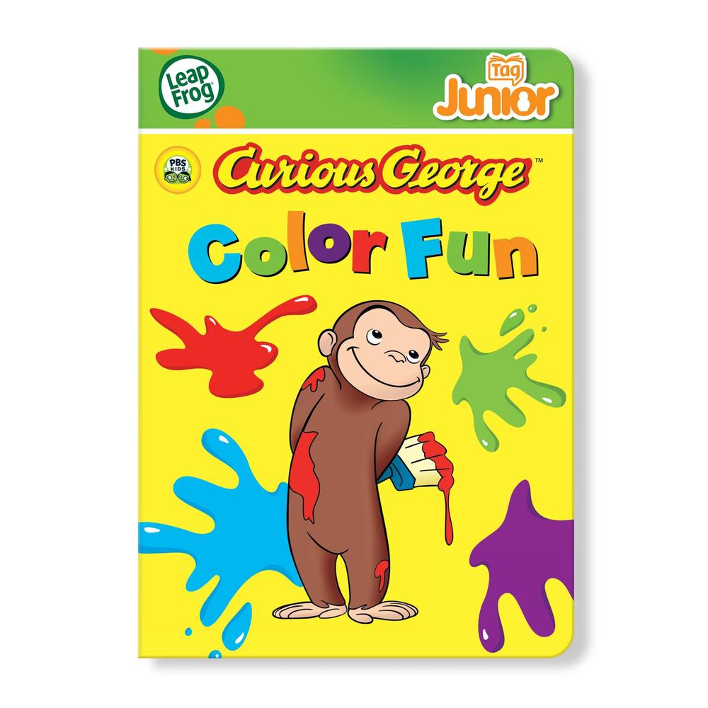 LeapFrog Tag Junior Book: Curious George Color Fun