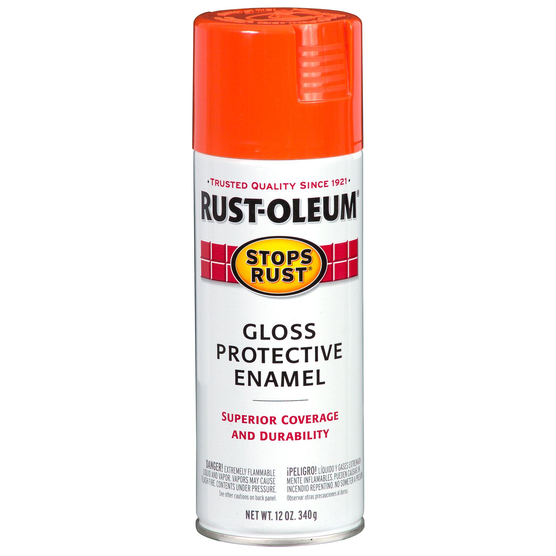 Rust-Oleum 12 oz. Orange Gloss Spray