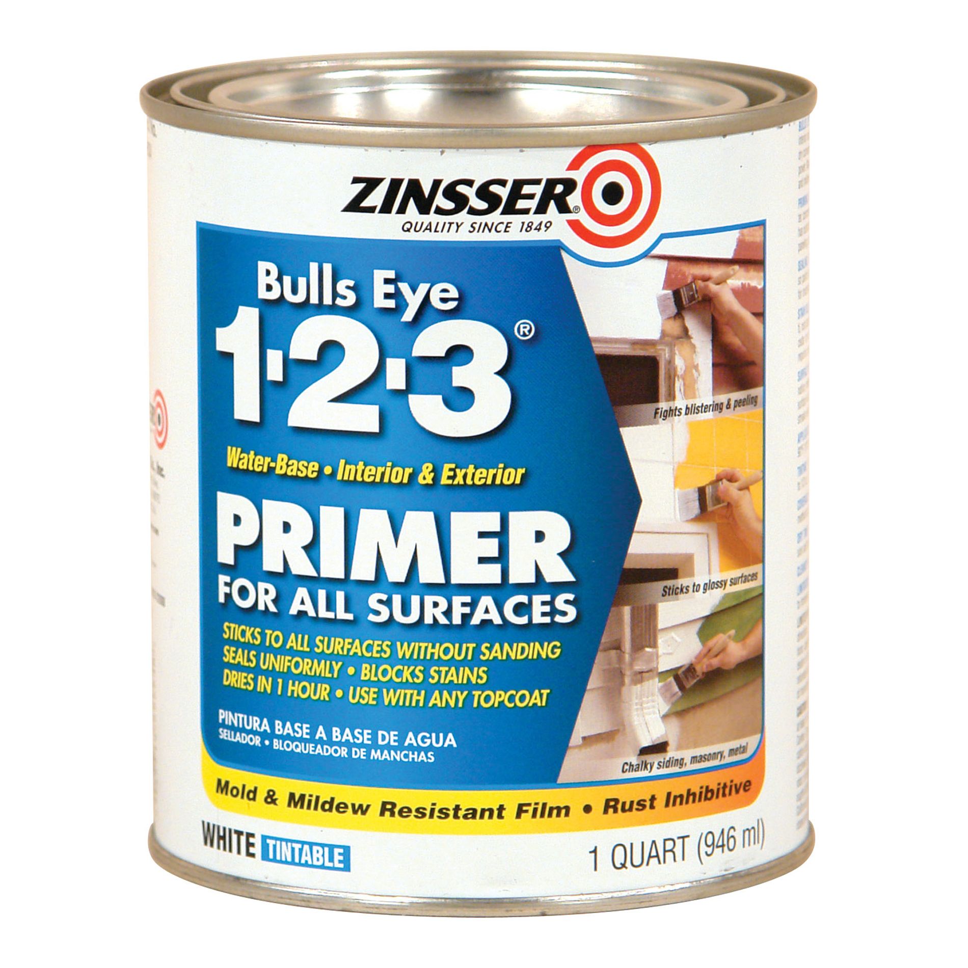 Zinsser Primer 1-2-3 Bulls Eye QT 03068794000 at Kmart.com