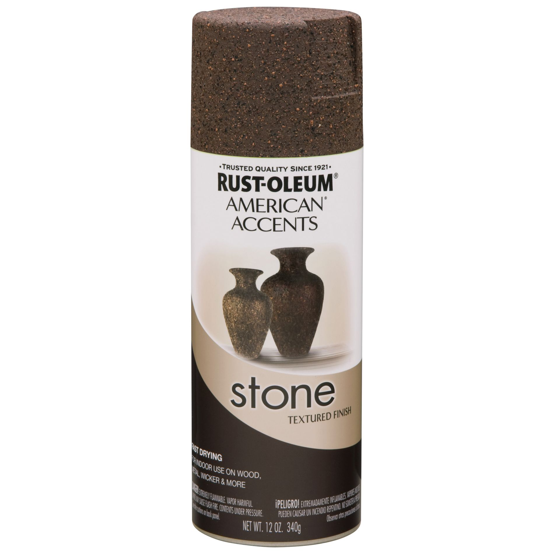 Rust-Oleum 12 oz. SP Mineral Brown American Accent Stone Spray